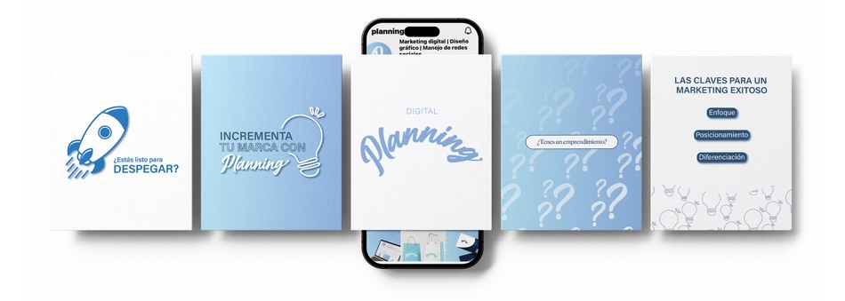 Tarjeta de presentación para Planning Digital